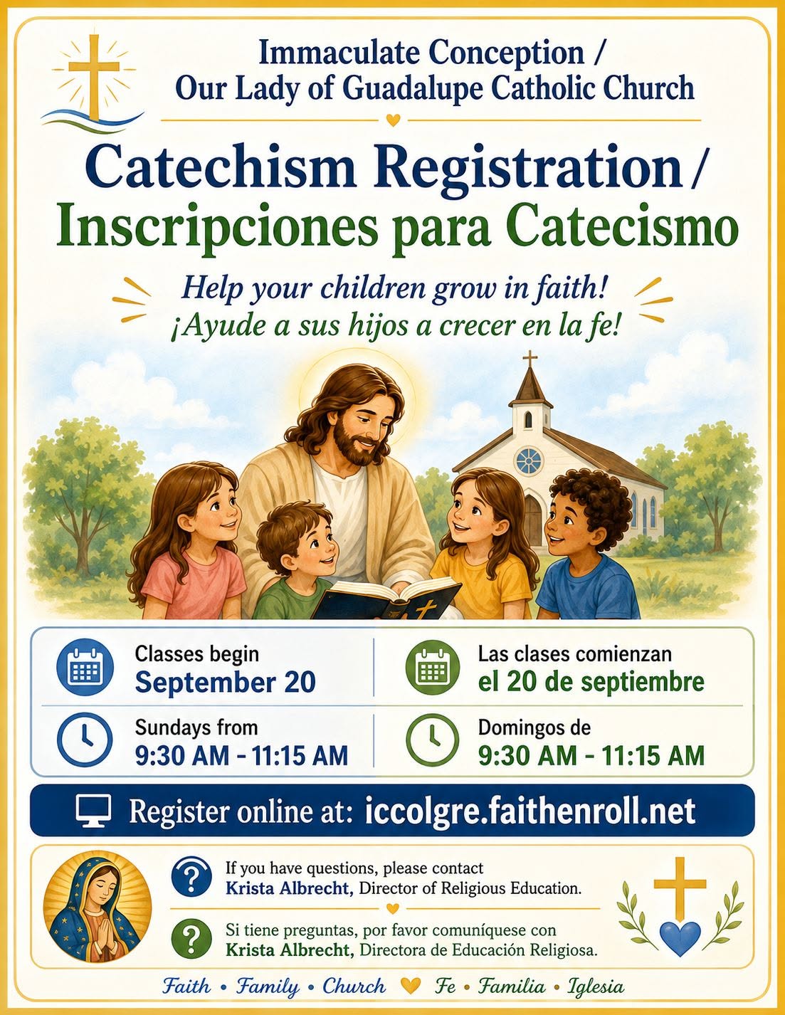 Catechism Registration 2026